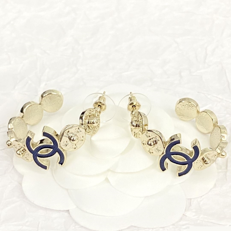 Ch*el earrings